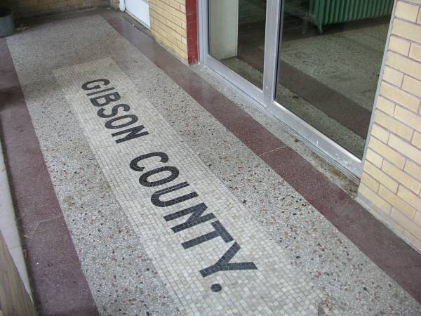 Mosaic at the West Entrance of the Court House