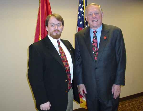 Alderman Reed with TN governor Bredesen