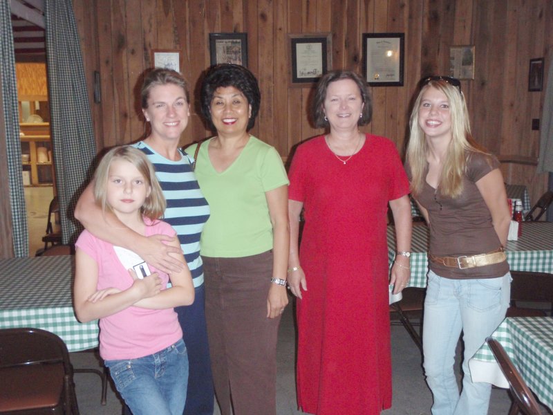 L-R: Jessica and Beth Griffin, Angie Harrison, Natalee Reed, Cady Griffin