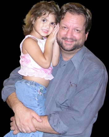 Dallas Allen with daughter Isabella