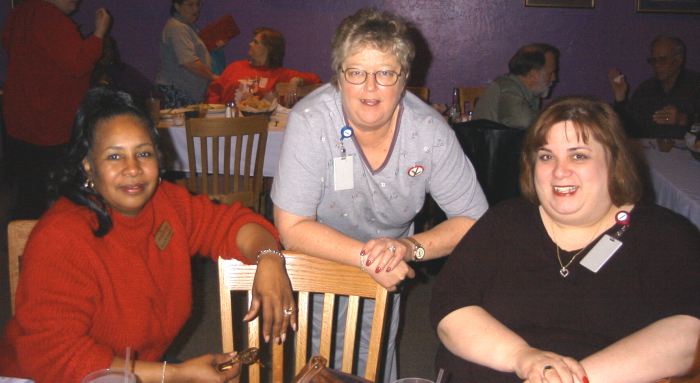 Joyce, Lynne, and Carol