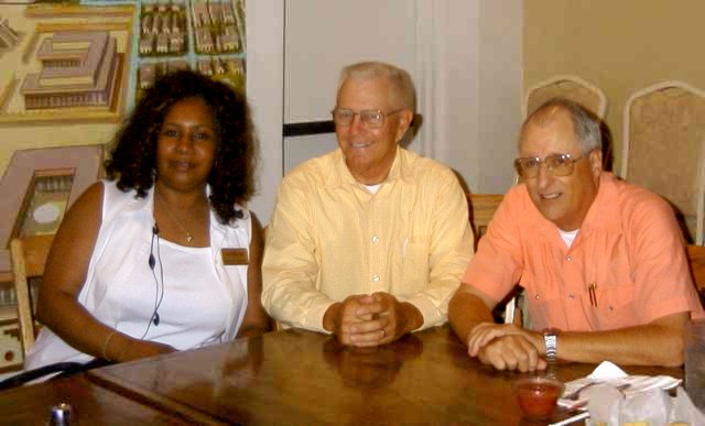 Joyce Guthrie, Eldon Streck, and Jim Harrison