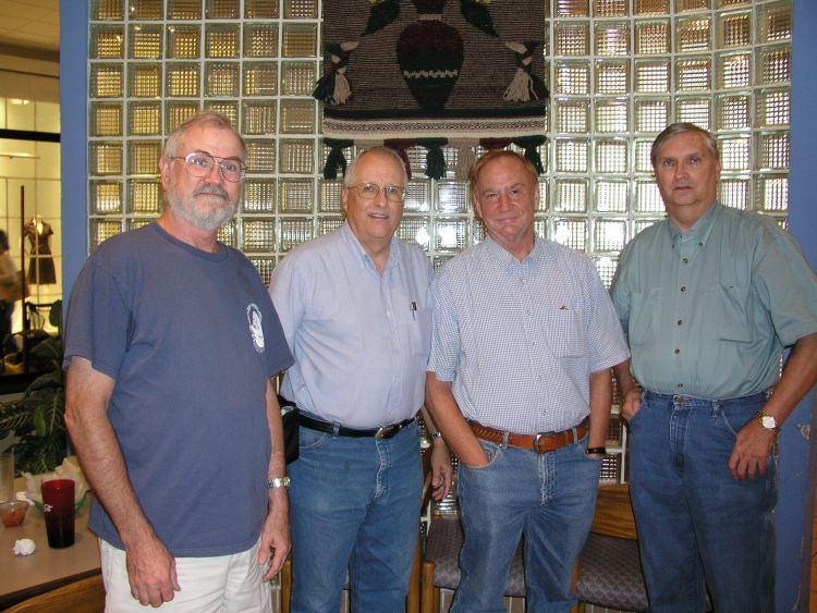Marv Howard, Jim Harrison, Jim Wallner and George Huling