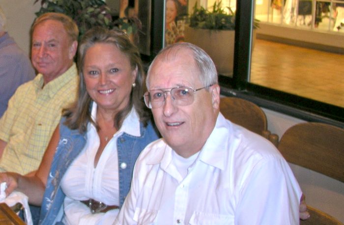 Jim Wallner, Connie Wallner, and Jim Harrison