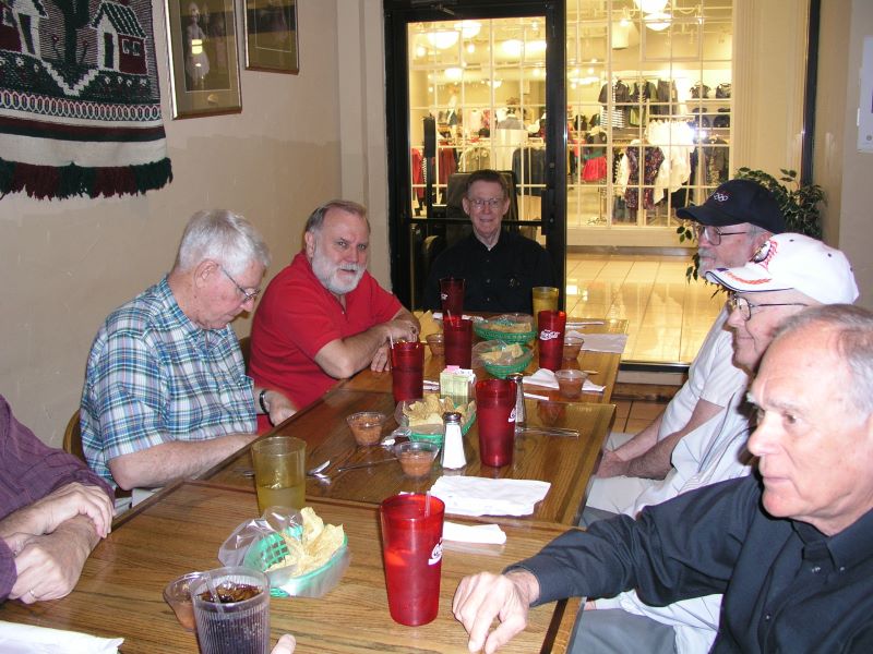 L-R: Jim Rushing, Jerry Brown, Jack Bowling, Marvin Howard, Eldon Streck, and Mike Crye
