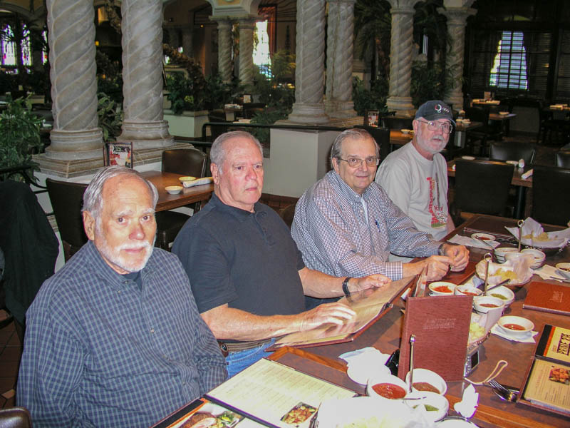 L-R: Mike Crye, Ronnie Deal, Dennis Kaplan, and Marvin Howard