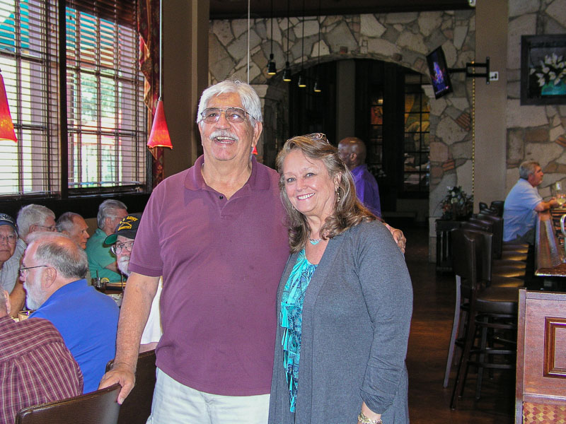 Old friends, Jim Guardipee and Connie Wallner