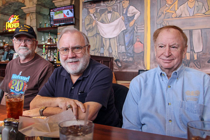 L-R: Marvin Howard, Jerry Brown, and Jim Wallner