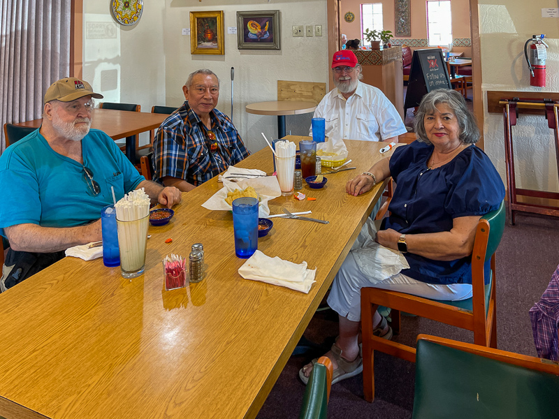 L-R: Cal Mower, Steve Rocha, Jim Sumlin, Angie Rocha.