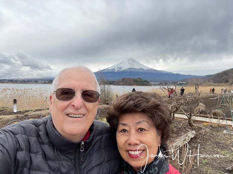 Angie and I at Mount Fiji