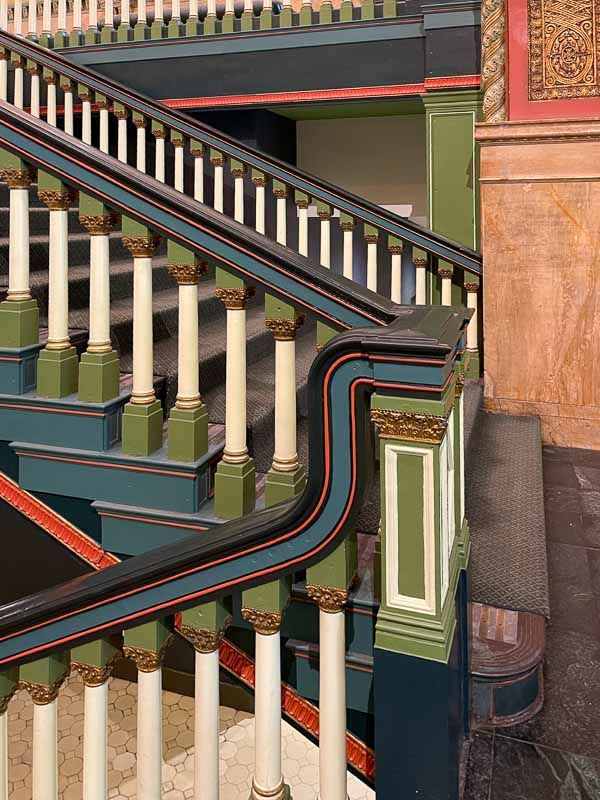 Entry staircase at St. Louis Union Station Hotel