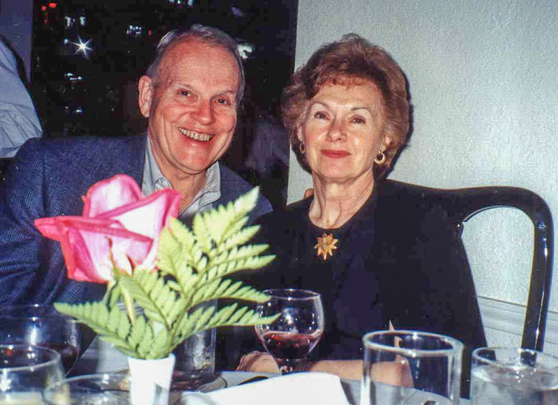 Jim Morris and wife courtesy of Jim Wallner