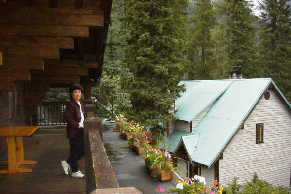Angie at Emerald Lake Lodge