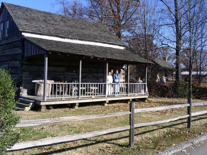 It was open house at Pioneer Homeplace