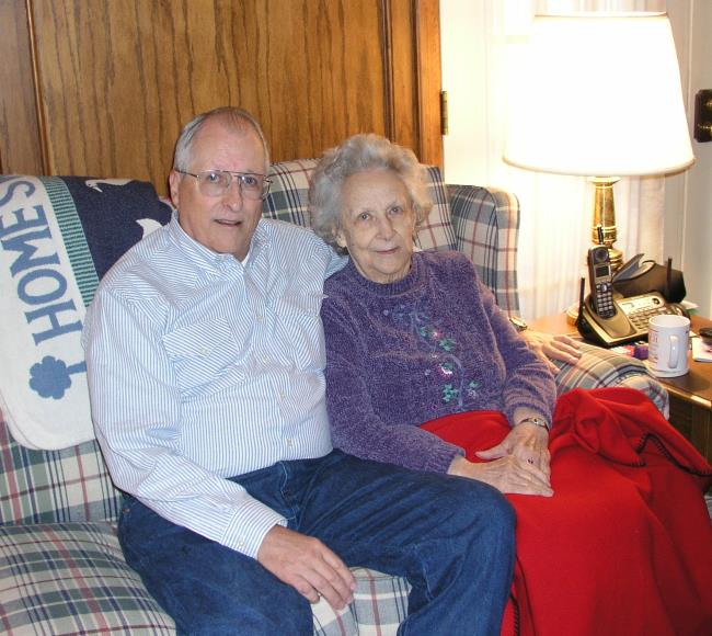 Mother's always cold, but today's she's happy to be with family