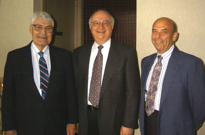 Bill Gaylor, Paul Hartman, and Dr. Hal Sobel