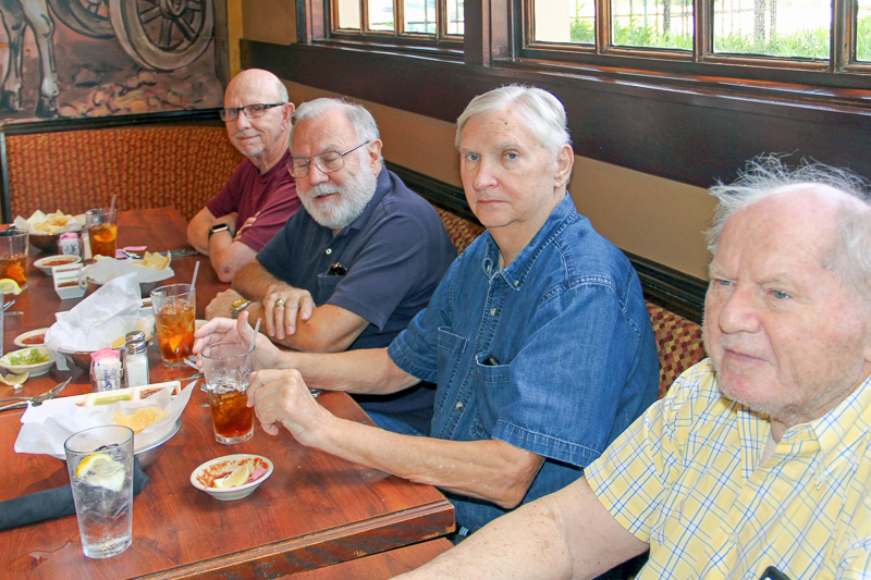 L-R: Charles Flint, Jerry Brown, George Huling, and Terry Freeman.
