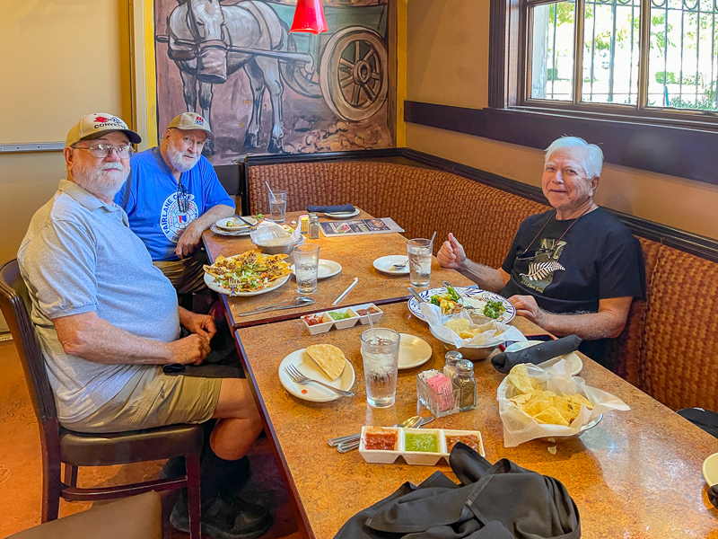 Marvin Howard, Cal Mower, and Harold Shiroma