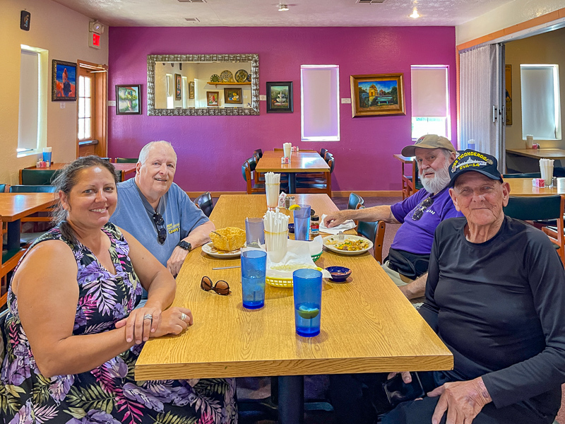 Tara Lewis, Jim Harrison, Cal Mower, and Mike Lewis
