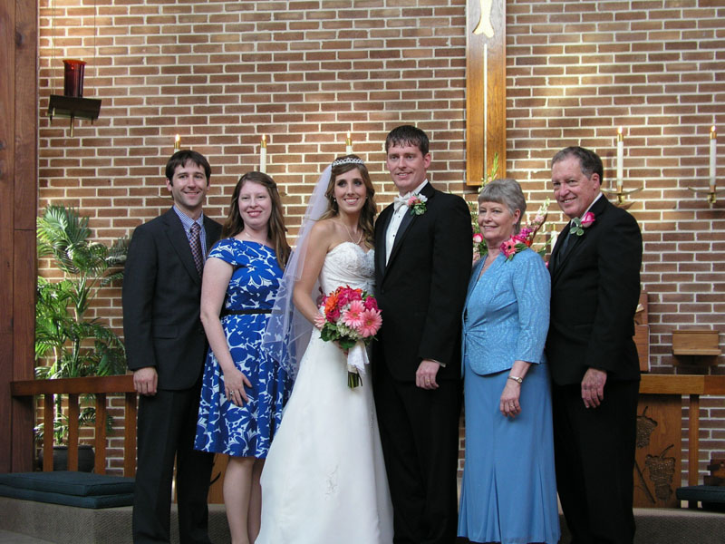 Adam and Raewyn McCombs, Pam and Karsten Lowe, Laura and Ben Lowe